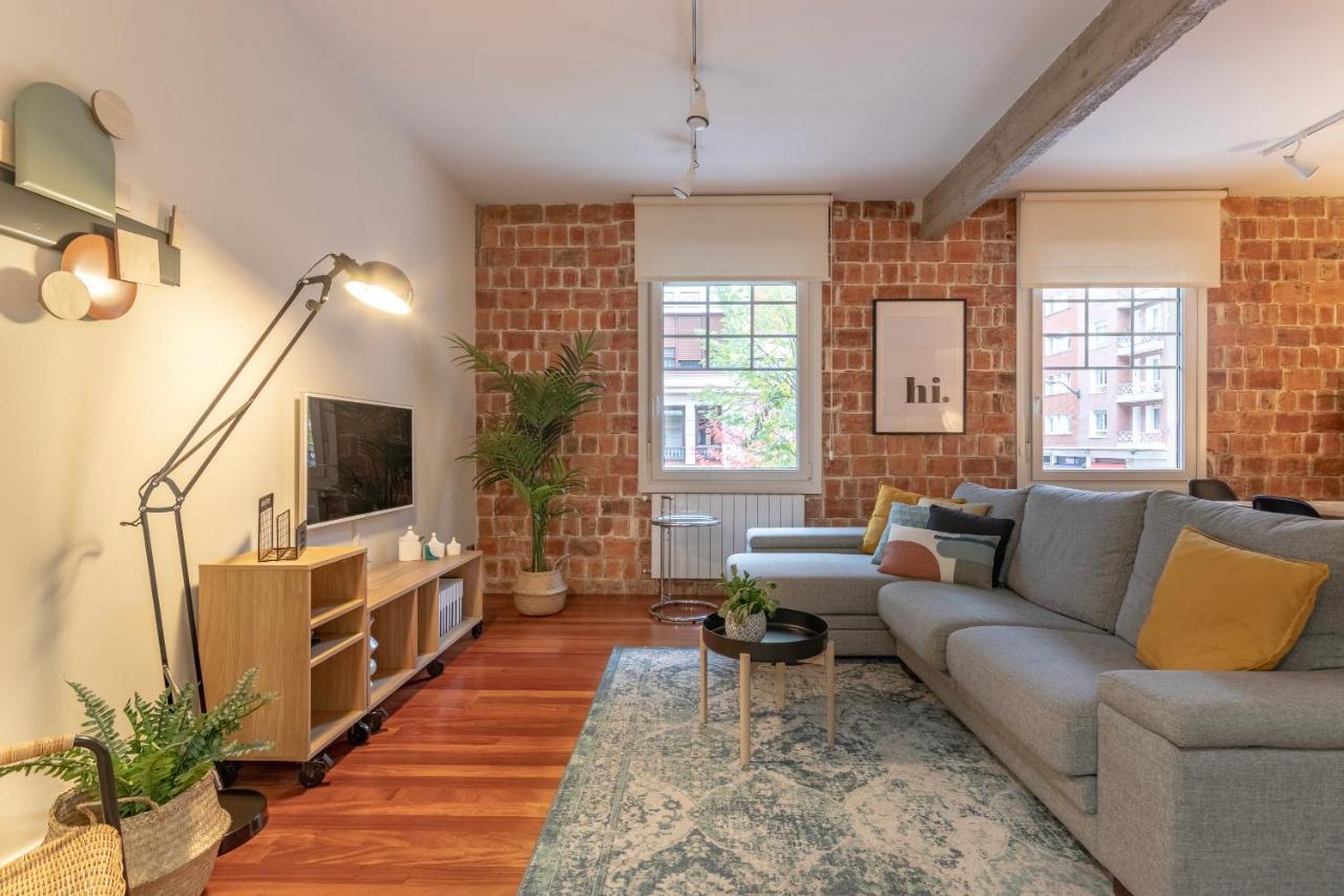 Gran Apartamento Con Estilo En El Centro De Більбао Екстер'єр фото